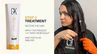 Step By Step Guide To Use The Best Keratin Treatment [upl. by Vaas]