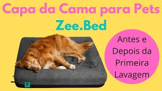 ZeeBed Primeira Lavagem da Cama para Cachorro da Zee Dog [upl. by Rohn118]