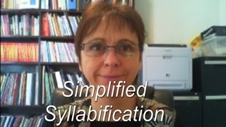 Syllabification Simplified [upl. by Lawlor]