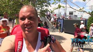 Kaia Kanepi Qualifies at 2017 US Open [upl. by Honor]