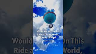 Would you ride this unusual attraction at Disney World shorts disneyworld disneysprings [upl. by Ailak]