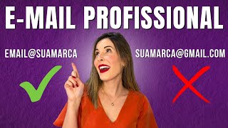 Como Criar um Email Profissional Para Sua Empresa  Passo a Passo GRATUITO [upl. by Furlong676]