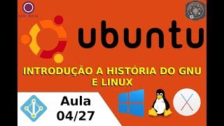 Introdução a História do GNU e Linux  Aula004 [upl. by Rotow]