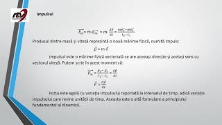 FIZICA CLASA A IX A Principiile mecanicii clasice [upl. by Glarum]