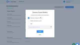 E Arşiv Fatura Mail Atma  Earsivportalnet [upl. by Anaela103]