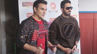 Arbaaz Khan Ke Talk Show Par Ayushmann Khurrana  Quick Heal Pinch by Arbaaz Khan [upl. by Erolyat]