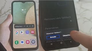 Comment désactiver talkback sur samsung A12 [upl. by Lleneg]