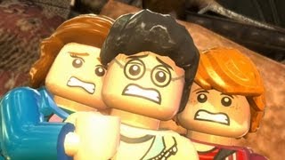 LEGO Harry Potter Years 57 Walkthrough Part 24  Year 7 Deathly Hallows  Fiendfyre Frenzy [upl. by Liahkim]