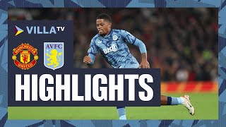 MATCH HIGHLIGHTS  Manchester United 32 Aston Villa [upl. by Anhoj]