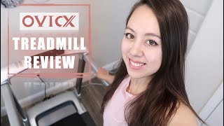 OVICX Q2S Folding Treadmill Review  Own App of Classes [upl. by Estrella509]