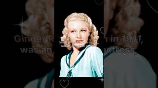 Ginger Rogers inspiration actress dance [upl. by Pilloff]