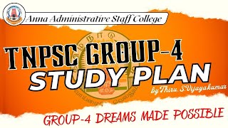 MISSION IMPOSSIBLE  Study Plan to Clear TNPSC Group  4 in First Attempt  Thiru S Vijayakumar [upl. by Mulcahy322]