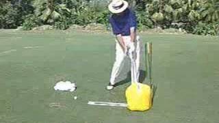 Impact Bag Golf Swing Training Aid [upl. by Htezil665]