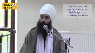 Why dont Sikhs eat Halal meat [upl. by Farhi795]