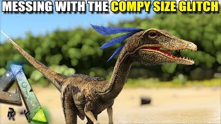 WE MAKE THE COMPY GROW TO A MASSIVE SIZE  PLAY AS A DINO  ARK SURVIVAL EVOLVED [upl. by Taffy]