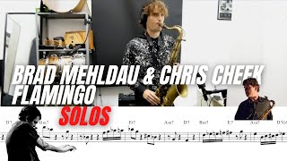 Brad Mehldau amp Chris Cheek solo transcription  Flamingo [upl. by Kenwrick241]