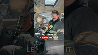 Can a headrest break a window diver ff firefighter training survival rescue learning [upl. by Sile372]