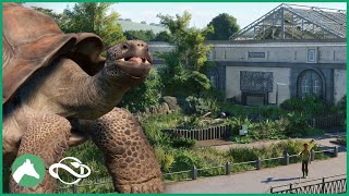 Building an Outdoor amp Indoor GALAPAGOS GIANT TORTOISE Habitat in the Elm Hill City Zoo  Planet Zoo [upl. by Sel]