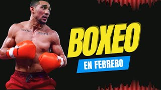 Las mejores peleas de BOXEO en febrero🥊peleas de boxeo en vivo [upl. by Nilkcaj]