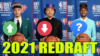 Redrafting the 2021 NBA Draft [upl. by Anirehs]