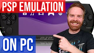 How to Play Sony PSP Games on PC The Best PSP Emulator  PPSSPP Setup  config  tutorial [upl. by Enilegna]