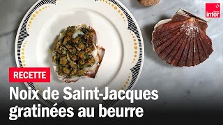 Les noix de SaintJacques  Les recettes de FrançoisRégis Gaudry [upl. by Ahsitniuq143]