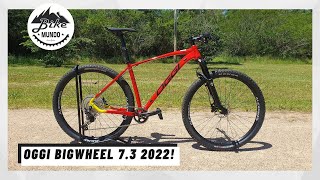 OGGI BIGWHEEL 73 2022 REVIEW  BIKE MUNDO [upl. by Hazlip]