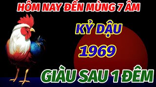 TỪ HÔM NAY CHO ĐẾN MÙNG 7 THÁNG 10 ÂM LỊCH TUỔI KỶ DẬU 1969 BẤT NGỜ TRÚNG SỐ ĐỔI ĐỜI GIÀU SAU 1 ĐÊM [upl. by Nielsen]