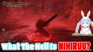 Pekora Funny Reactions When Got Attacked By Mohg Nihil Attack Elden Ring Hololive【ENG SUB】 [upl. by Joline]