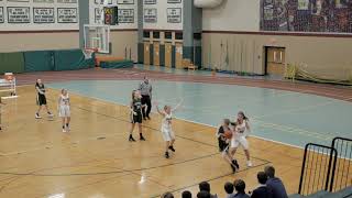 4k Westwood Basketball JV vs Hopkinton [upl. by Nylkaj]