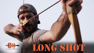 Long distance shooting with longbow recurve or selfbow  Archery Tips [upl. by Allit]