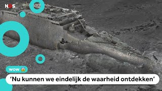 Zo zag je de Titanic nog nooit unieke 3Dbeelden [upl. by Renault63]