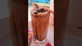 Strawberry Flavoured Chocolate Milkshake🥤🍓Rollo Cack amp Wafer Sticks shorts viral asmr trending [upl. by Brittany29]