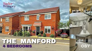 Tour Taylor Wimpey’s The Manford an exclusive 4 Bedroom Home  Bingham Gate [upl. by Couq311]