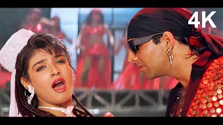 Tu Cheez Badi Hai Mast Mast  Mohra SUPERHIT SONG IN 4K  Raveena Tandon amp Akshay Kumar  Paresh [upl. by Lust]