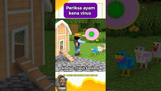 Periksa ayam ternyata ada yang terkena virus ‼️minecraft roblox skibiditoilet funny [upl. by Shargel306]