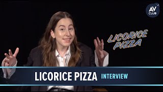 Licorice Pizza Interview Alana Haim Shares Why Theres So Much Running In The Movie [upl. by Alderman]