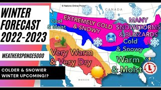 Winter Forecast 2022  2023 [upl. by Einnig]