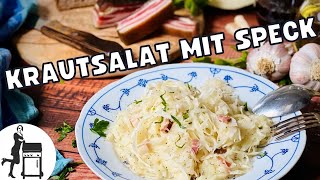 Krautsalat mit Speckwürfel und Kümmel [upl. by Todhunter]