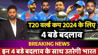 ICC T20 World Cup 2024  Team India Final Squad for t20 world cup 2024  Ind vs Ire Match kab hai [upl. by Hallsy]