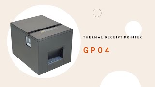 GP04 Thermal receipt printer [upl. by Boiney]