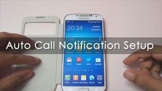 Smart Tip Call Notification Alert On Samsung Android Phones [upl. by Itsyrc]