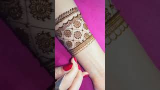 bridalmehndidesign fullhandmehndi bridalmehndi mehndidesigns shortfeed shorts trending viral [upl. by Helbonnas]