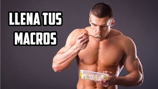 Alimentos CON CARBOHIDRATOS PROTEÍNA y GRASA para crear TU PROPIA DIETA 🍨🍫🍚PARTE 2 [upl. by Candless]