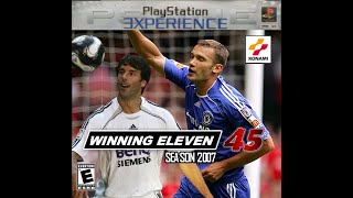 WINNING ELEVEN 2002 PS1  WE 45 SEASON 2006  2007 [upl. by Bibbie83]