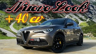 ALFA ROMEO STELVIO Q4  È LANTI PORSCHE [upl. by Ahseya796]