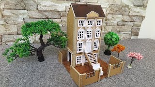 WOW  Amazing How To Make Cardboard House  Simple amp Easy Crafts  Tutorial [upl. by Evangelist]