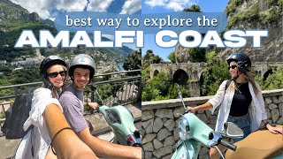 Exploring The Amalfi Coast On A Vespa Positano Amalfi Ravello [upl. by Jenks112]