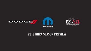 2019 NHRA Season Preview  Don Schumacher Racing  Dodge [upl. by Lachlan679]