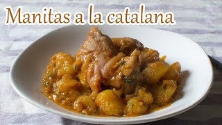 MANITAS de CERDO en salsa 🍲  Paso a paso de la Receta Tradicional [upl. by Higgs568]